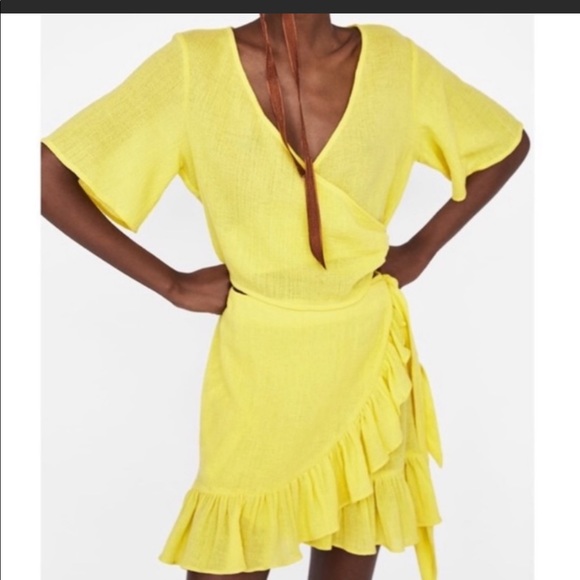 Zara Skirts Zara Textures Wrap Skirt Black Medium Poshmark